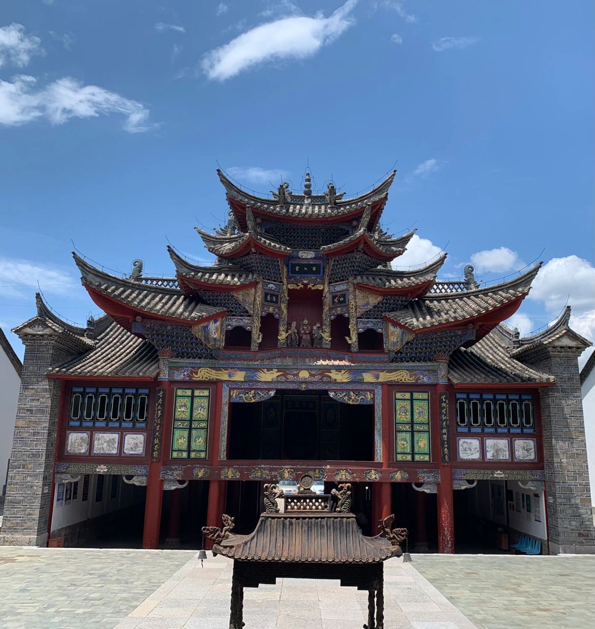 会泽古城 会泽古城位于云南曲靖市西北部,建于清雍正九年.