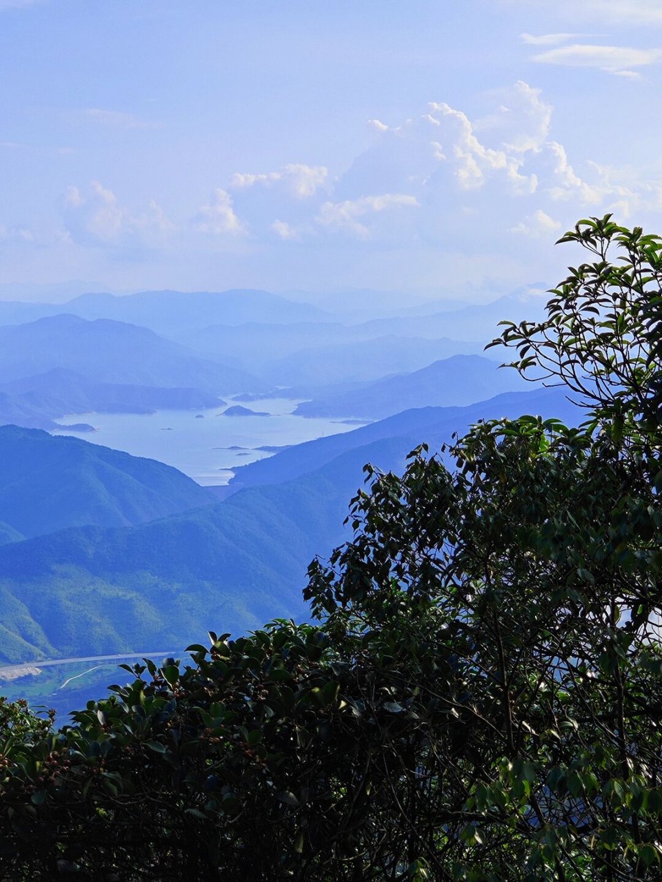 蓬莱圣境-三明尤溪蓬莱山 从坂面镇远眺蓬莱山(图九) 67上山水泥路