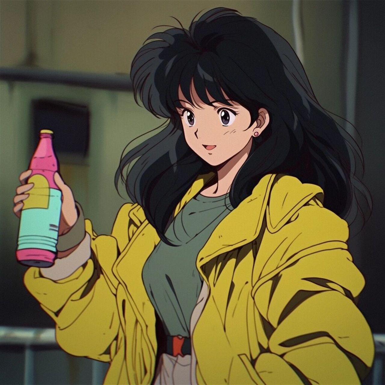 一组精选复古苏打女孩|旧漫头像|midjourney