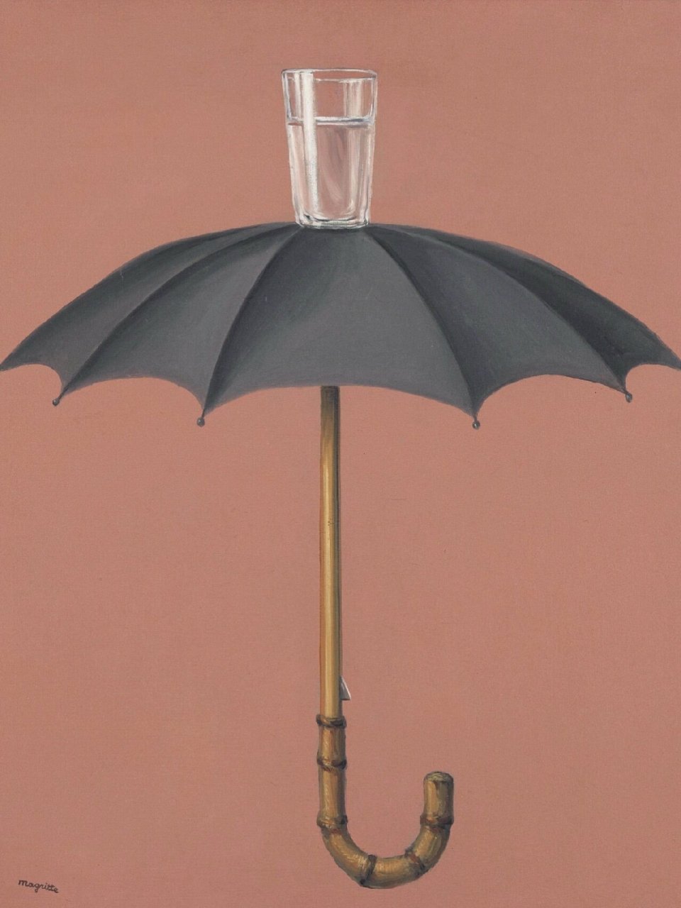 《黑格尔的假期》les vacances de hegel,雷尼·马格利特,创作于1958