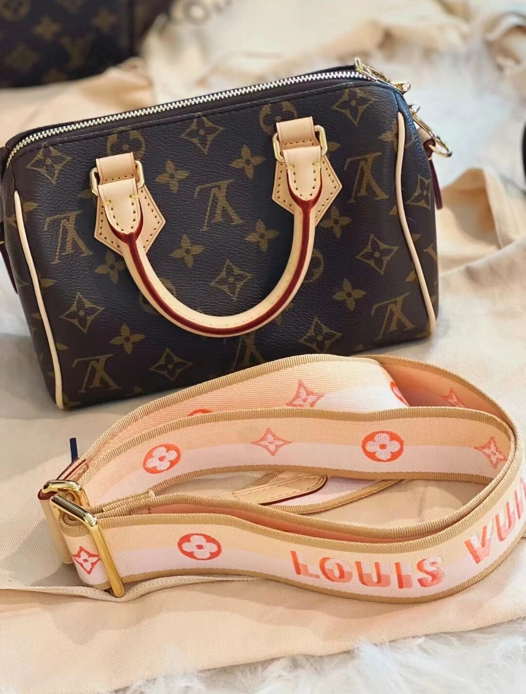 lv经典老花speedy20全新配色!