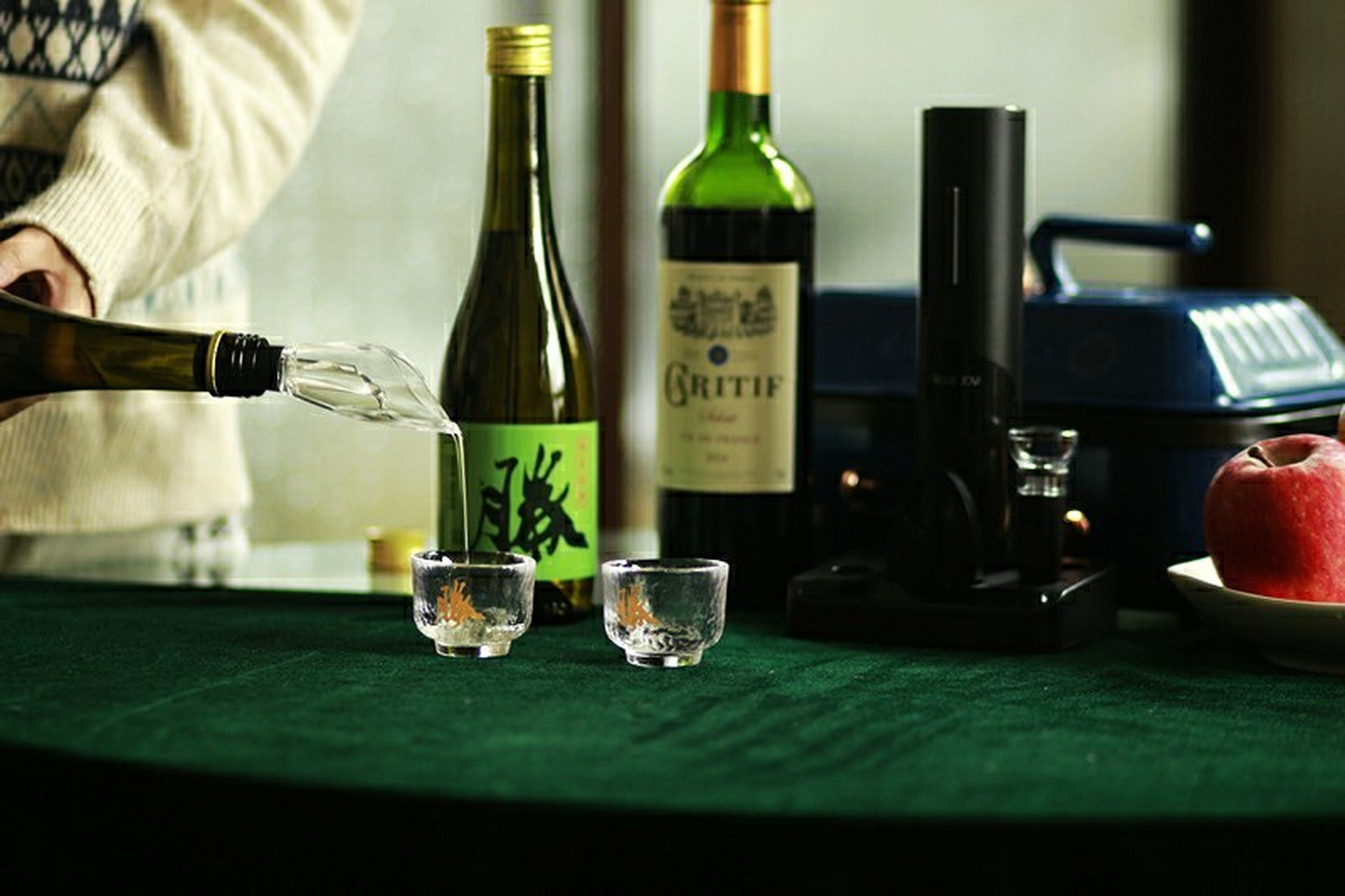 德胜清酒 中国的酒文化呈续千年,这瓶德胜清中式清酒,纯大米酿造,15度