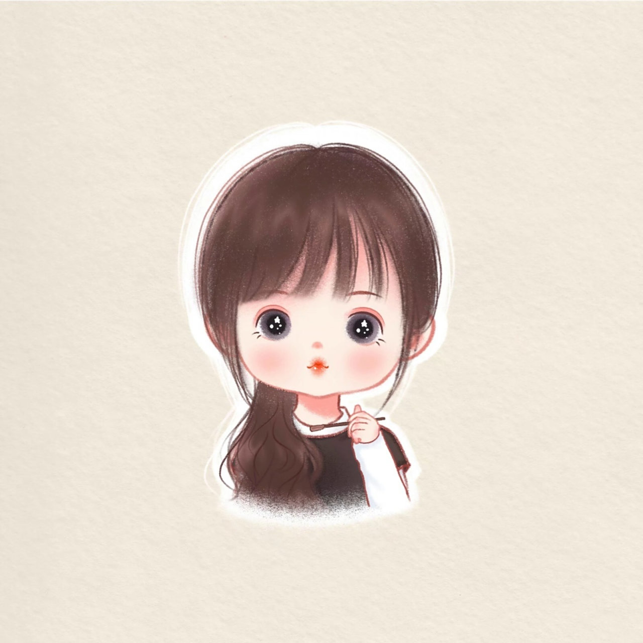 超可爱的手绘卡通萌娃头像宝宝头像 96超可爱的手绘卡通萌娃头像