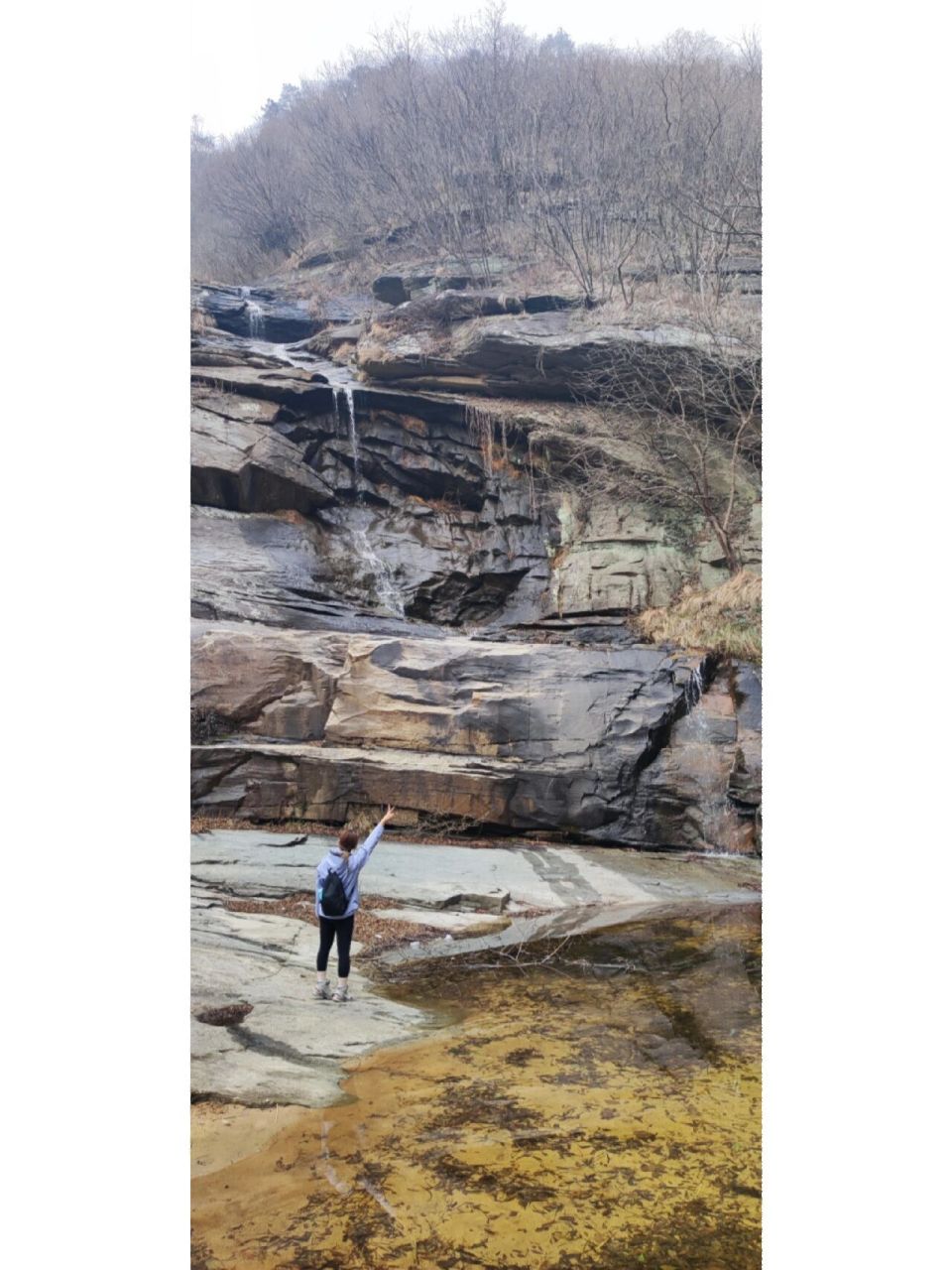 武汉周边大悟三天门登山徒步一日游 三天门以三道瀑布而得名,其中最后