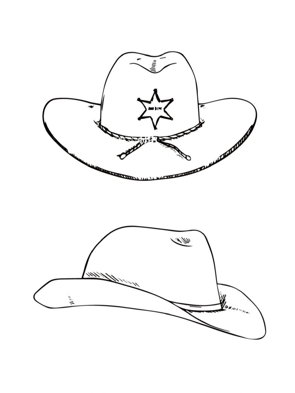 夏日草帽素材 | 草帽系列(可打印) 整理一组草帽9100系列素材简笔