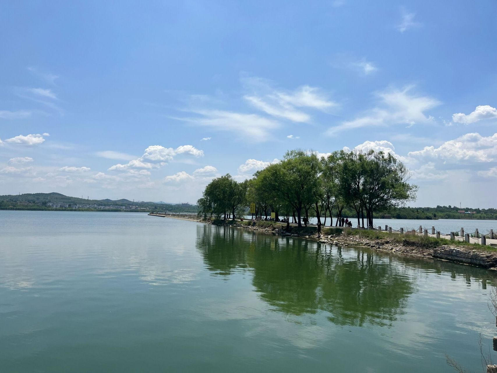 淄博文昌湖美景 身为淄博人,宣传一下淄博的美景,今天先发一下文昌湖.