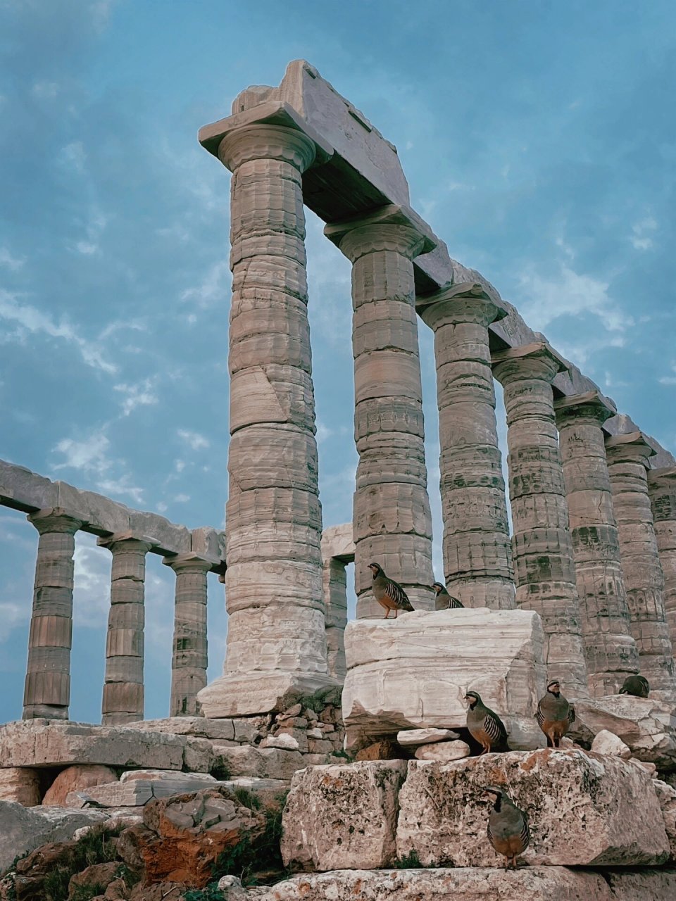 9293波塞冬神庙|凭海临风 命运的三叉戟 波塞冬神庙位于苏尼翁角