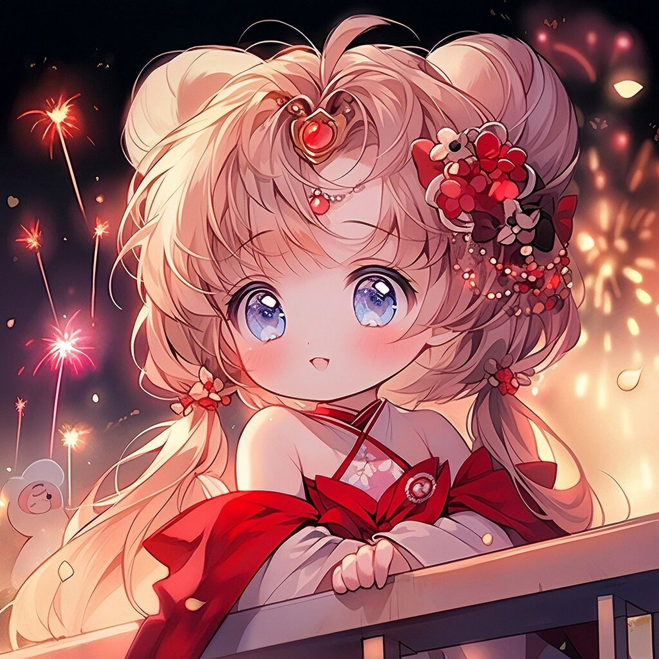 美少女/2024新年头像 #动漫女生头像# #少女头像# #闺蜜头像# #好看