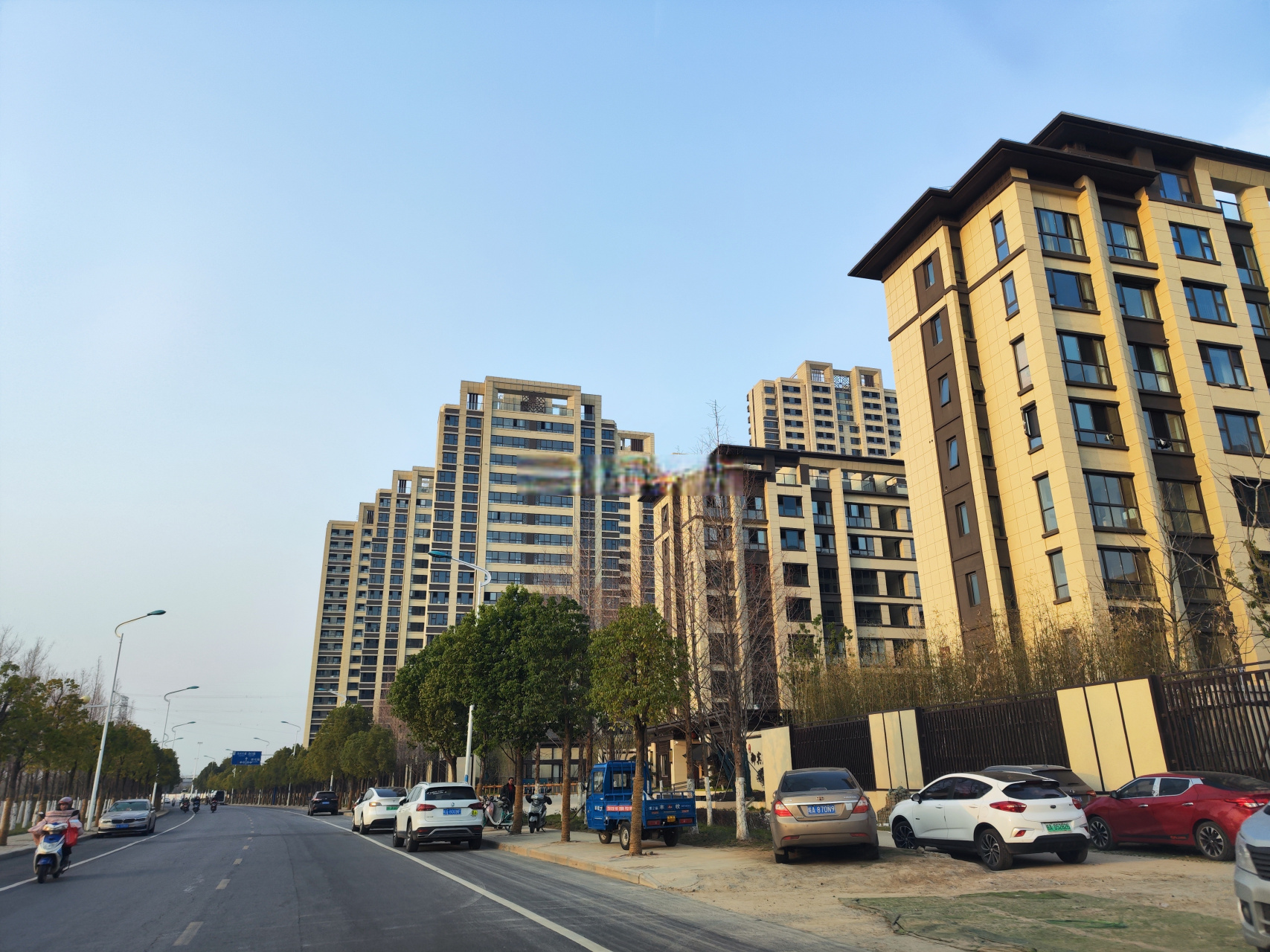 合肥踩盘# 肥西县派河北岸,合肥城建琥珀御宾府.