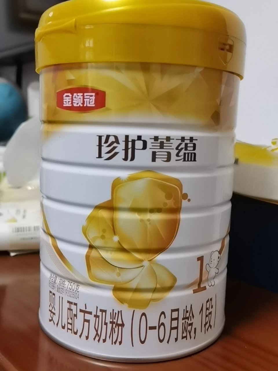 母婴闲置 金领冠珍护菁蕴一段,750g,还有一罐未拆封,宝宝牛奶蛋白过敏