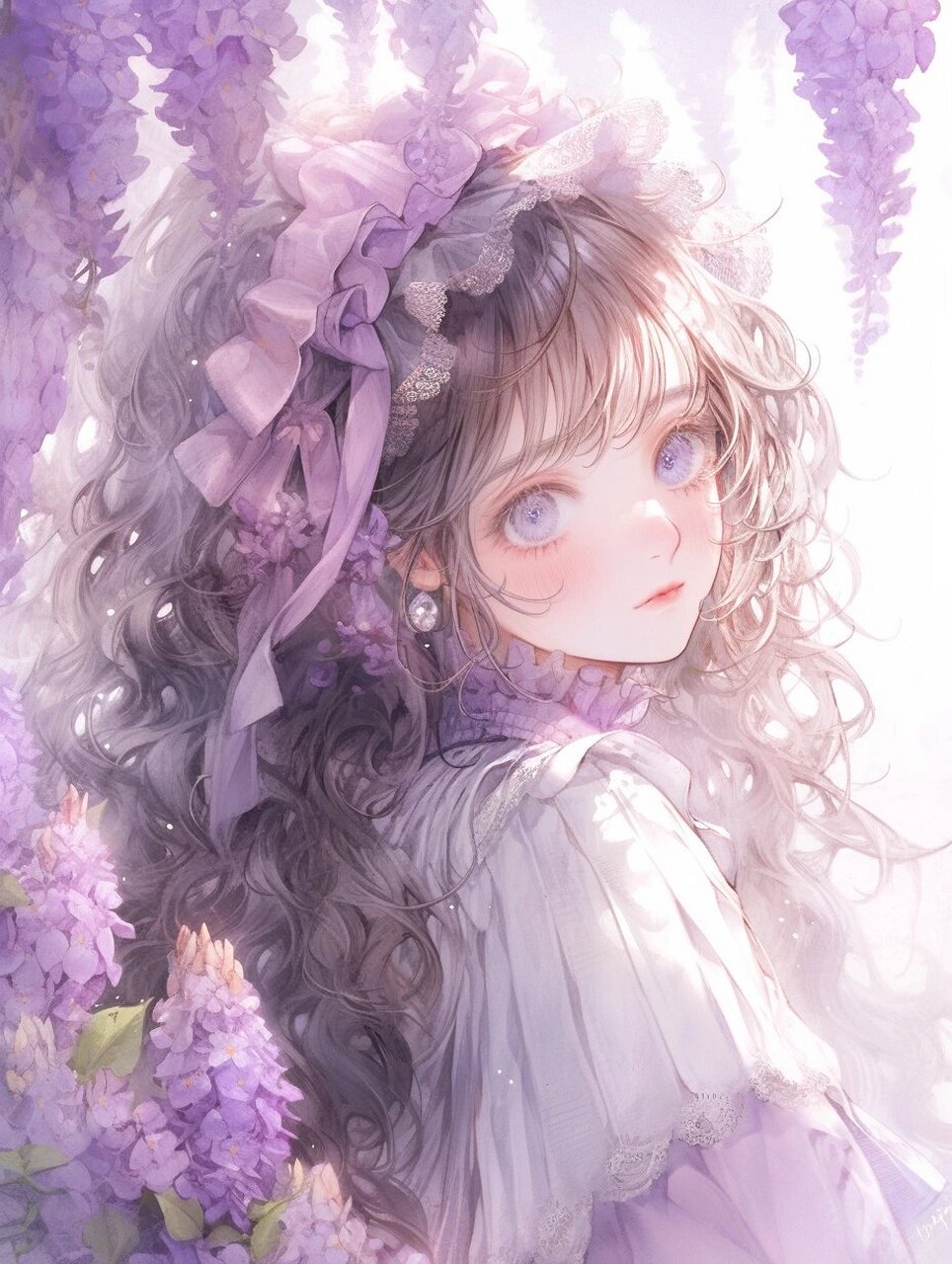 94花卉拟人|紫罗兰 紫罗兰花语:永恒的美与爱,质朴和美德