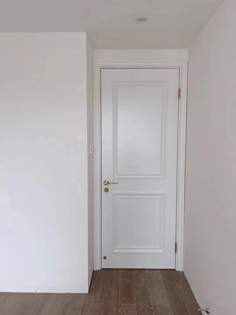 " "白墙配白门95效果到底怎么样呀?