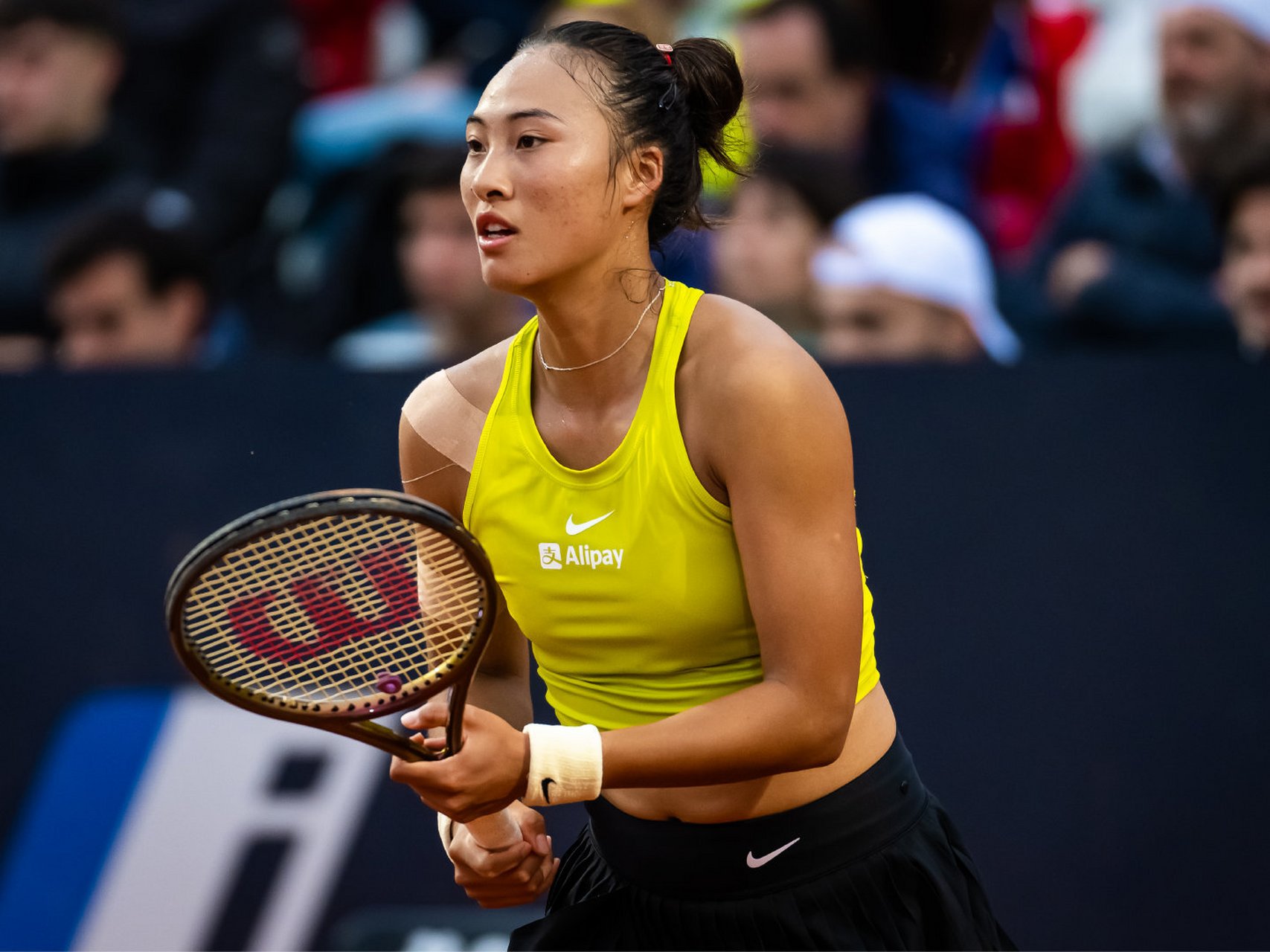 90郑钦文谈对阵王曦雨  98wta1000罗马站女单,郑