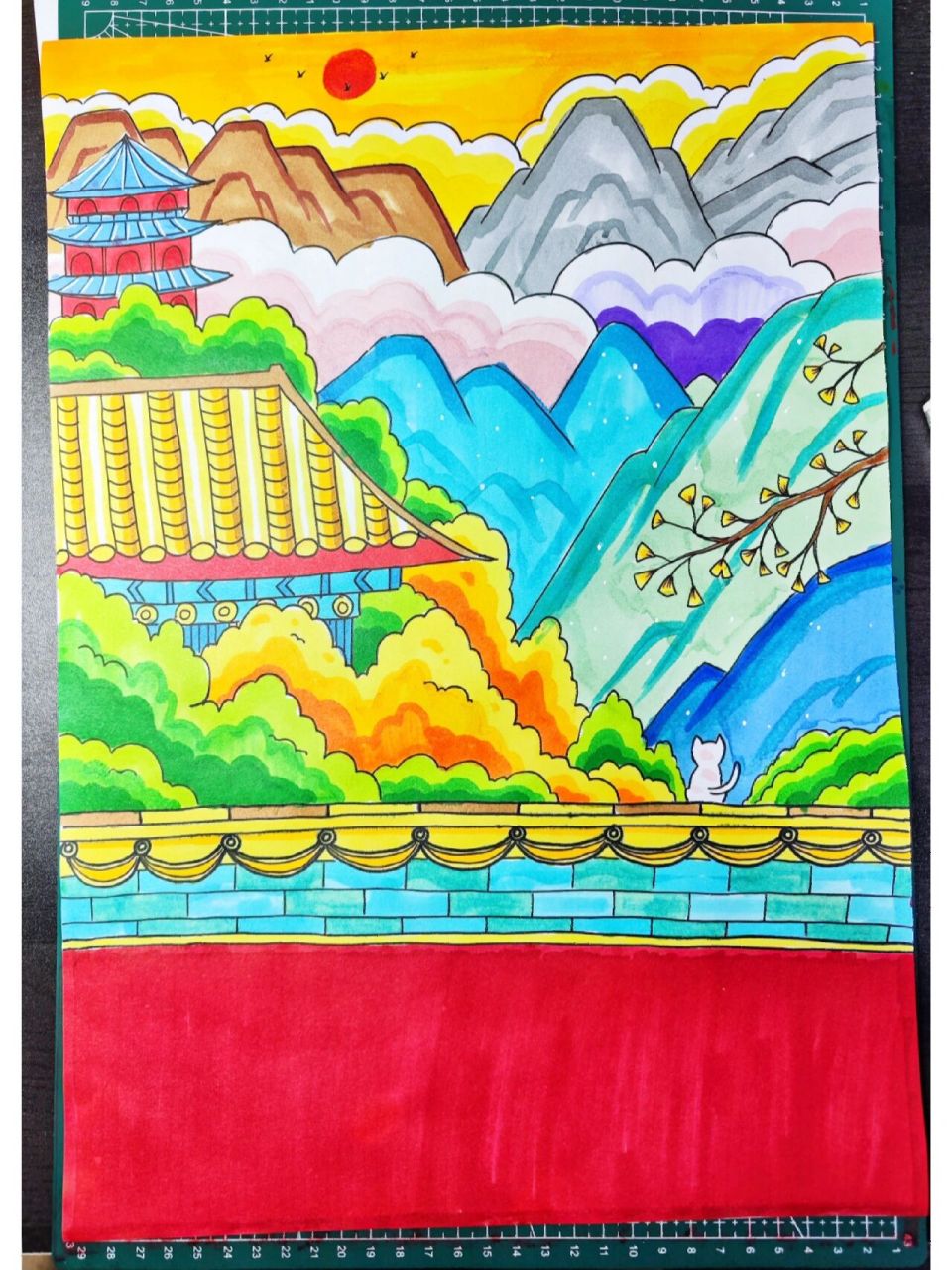 最美中国主题画‖国风儿童画