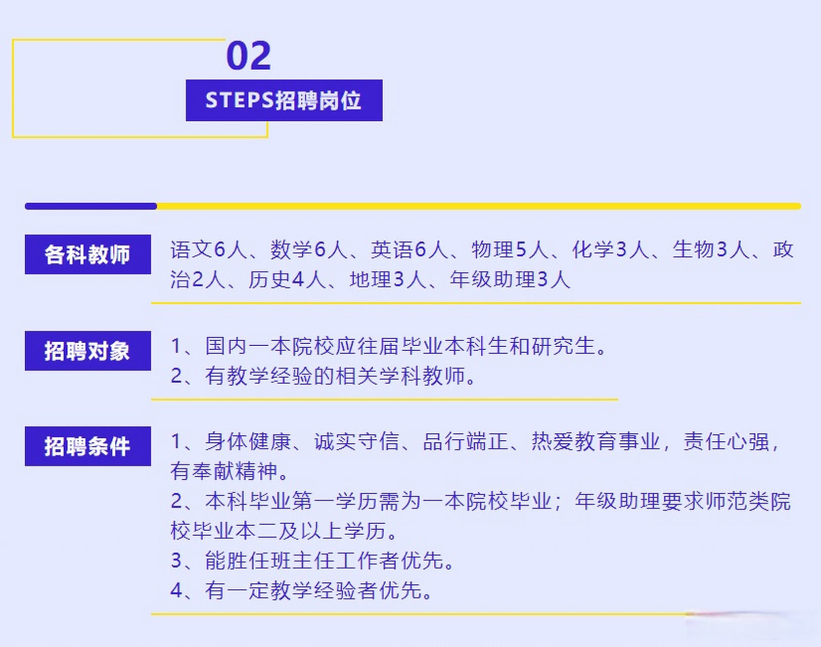 2023云南大理州祥云祥华中学教师招聘41名公告 招聘公告[网页链接]