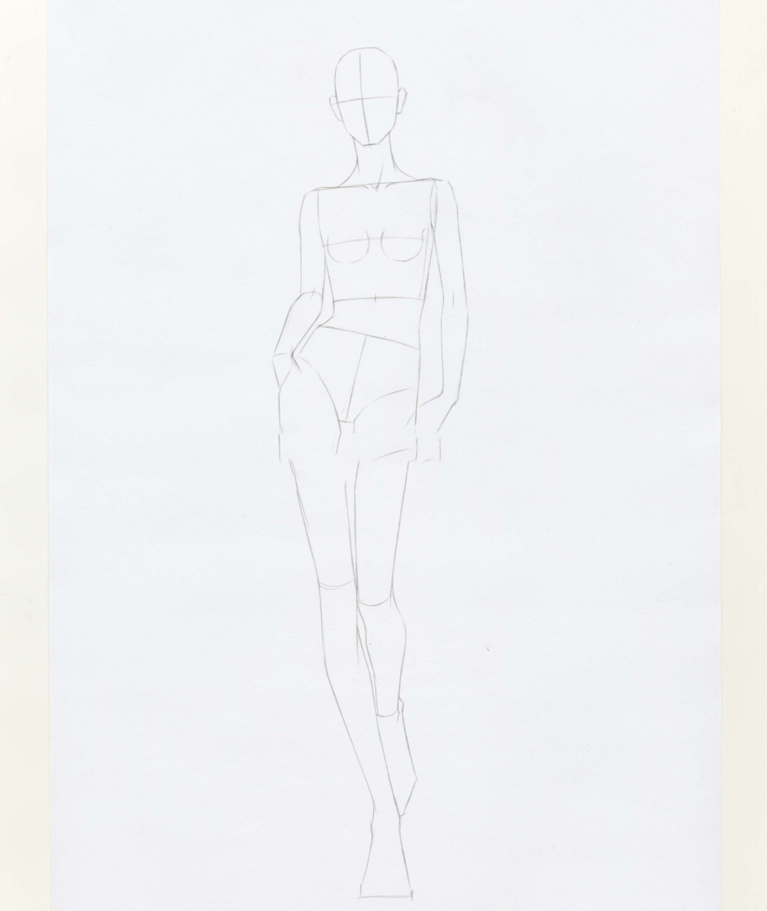 99教你提取时装画人体6015