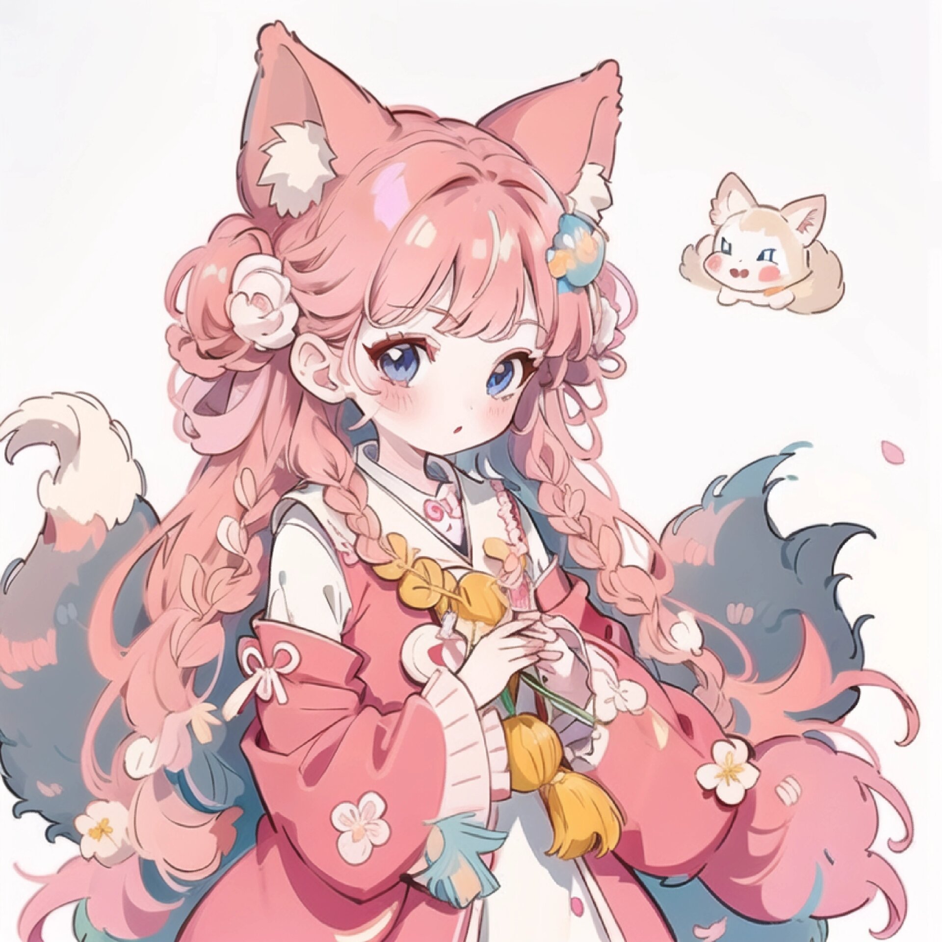 妲己九尾狐头像