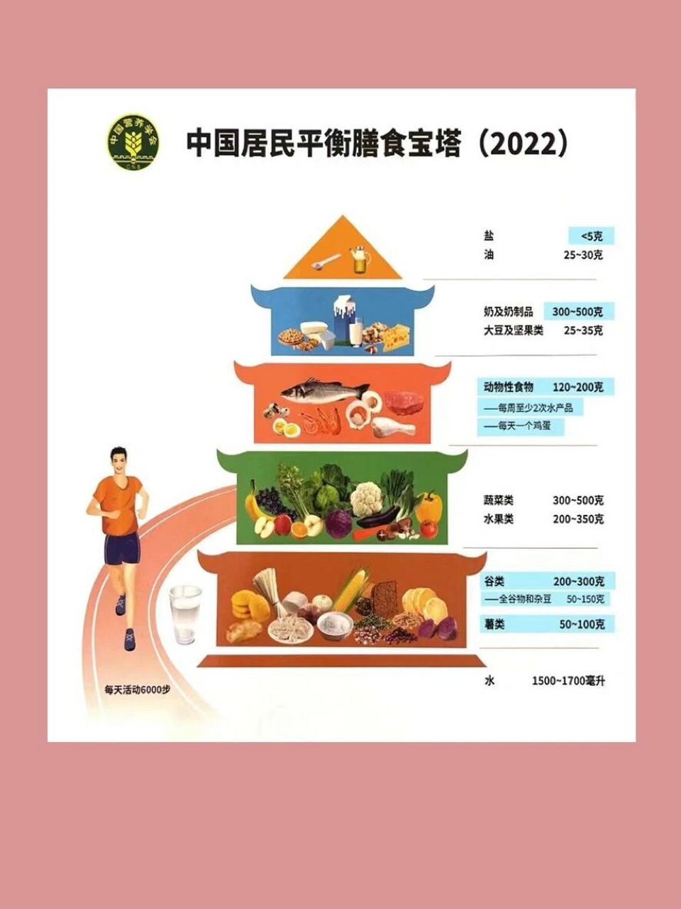 平衡膳食宝塔菜谱图片