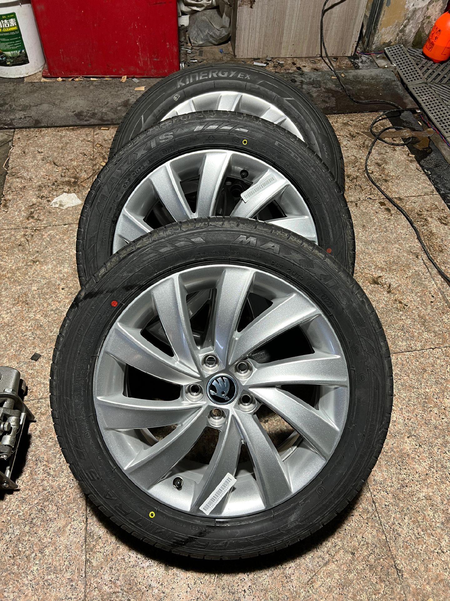 斯柯达昕锐轮毂轮胎16寸原装昕动新桑塔纳捷达铝合金钢圈polo原装16寸