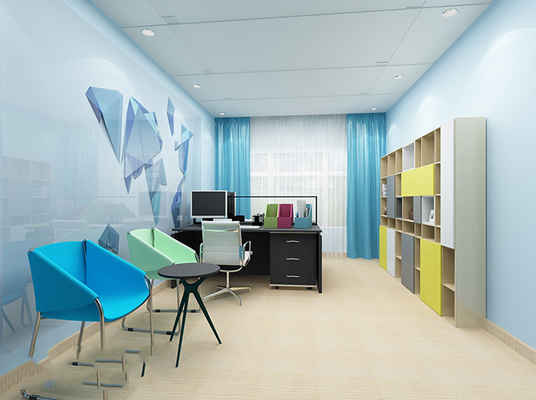 心理咨询室建设效果图(一) 心理咨询室又称心理辅导室,心理教室,心理