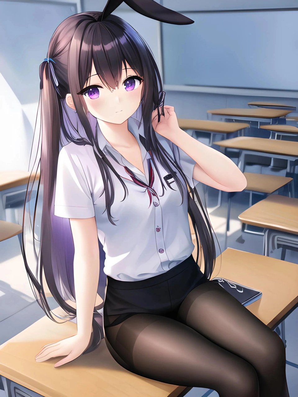 二次元动漫美少女手机壁纸