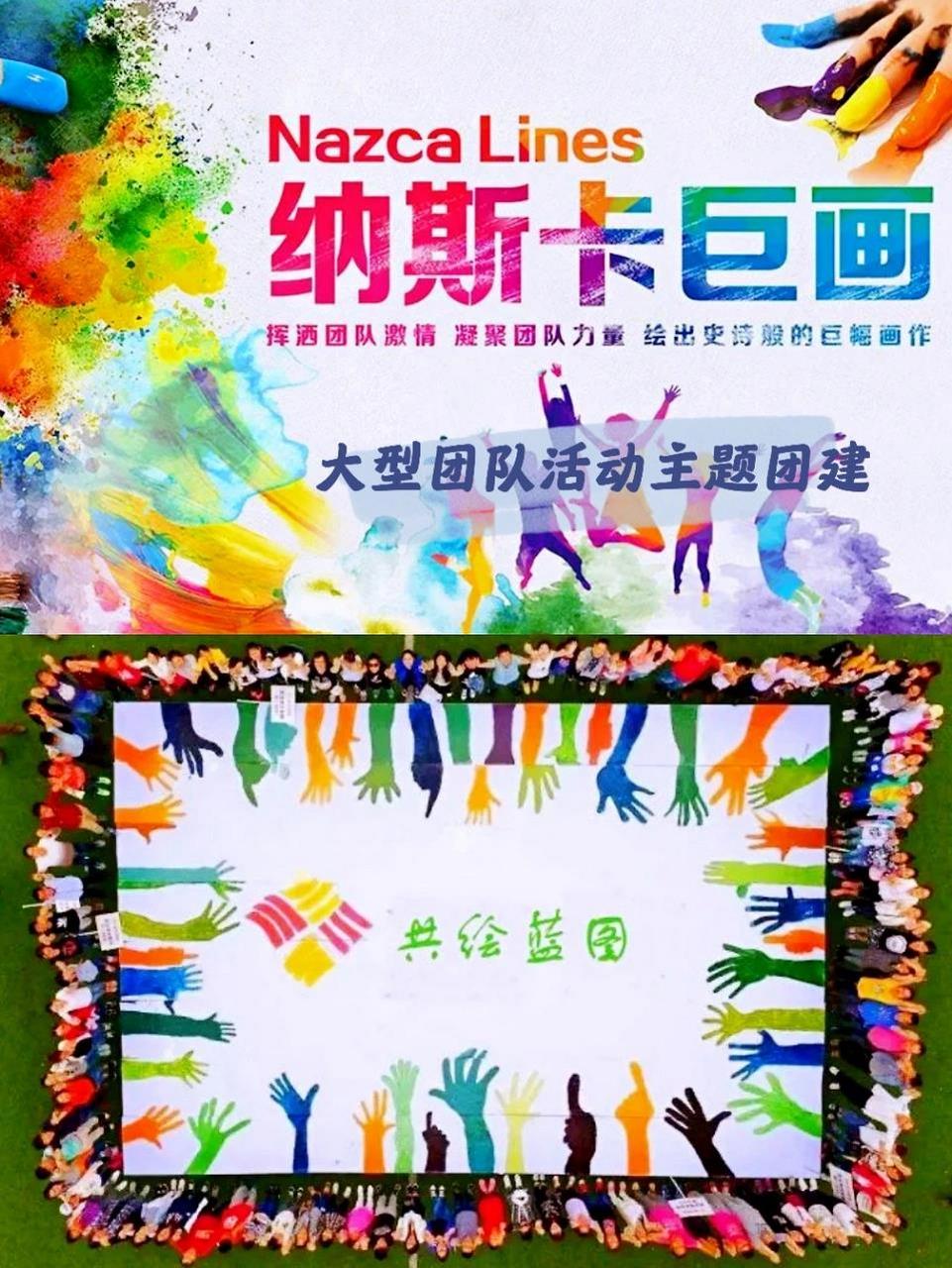 nazca lines纳斯卡巨画 | 大型团队创意团建 挥洒团队激情 凝聚团队