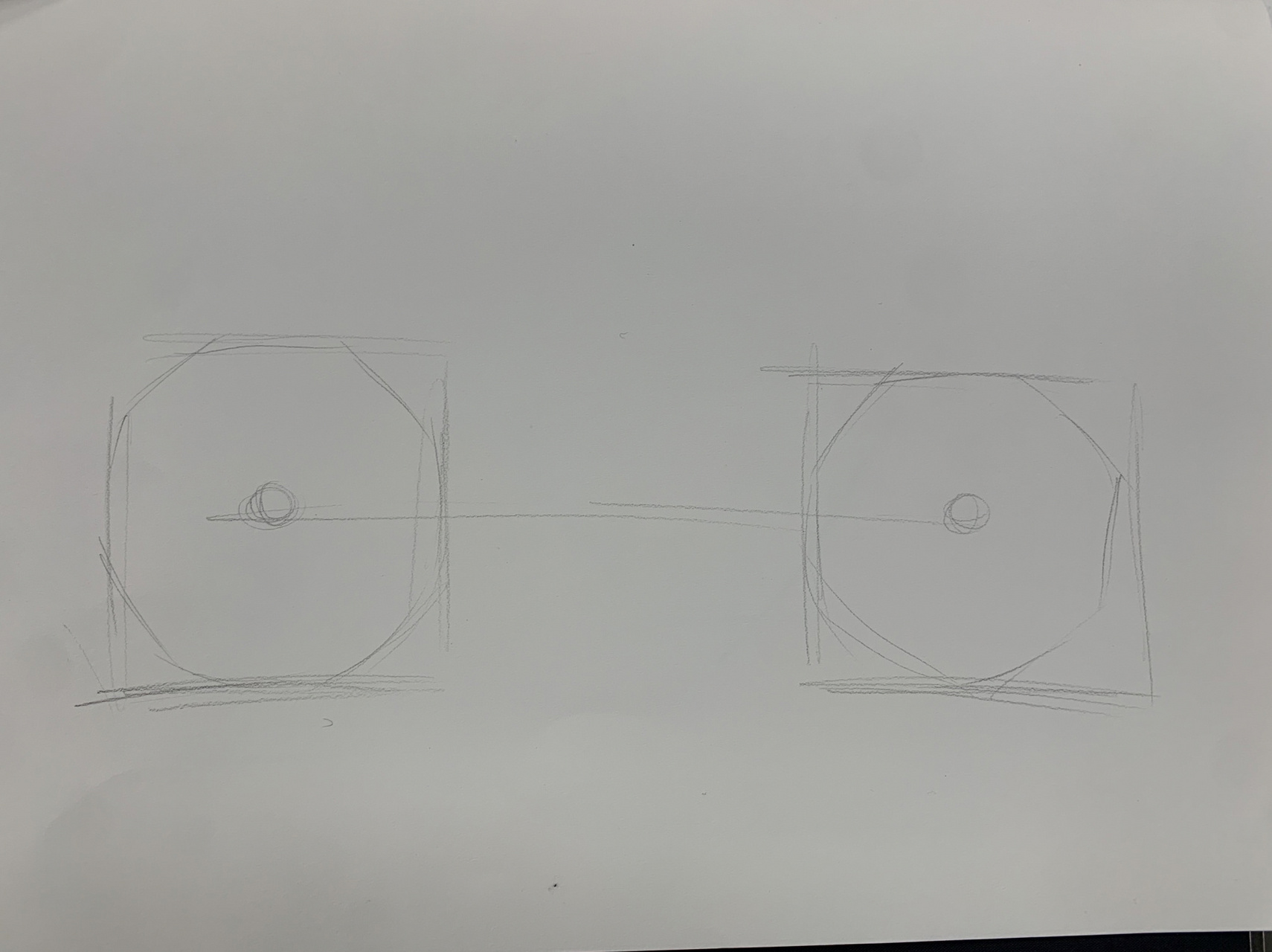 【国美考级】速写6级自行车—绘画示范 |仅参考 黑白装饰画还是要区分
