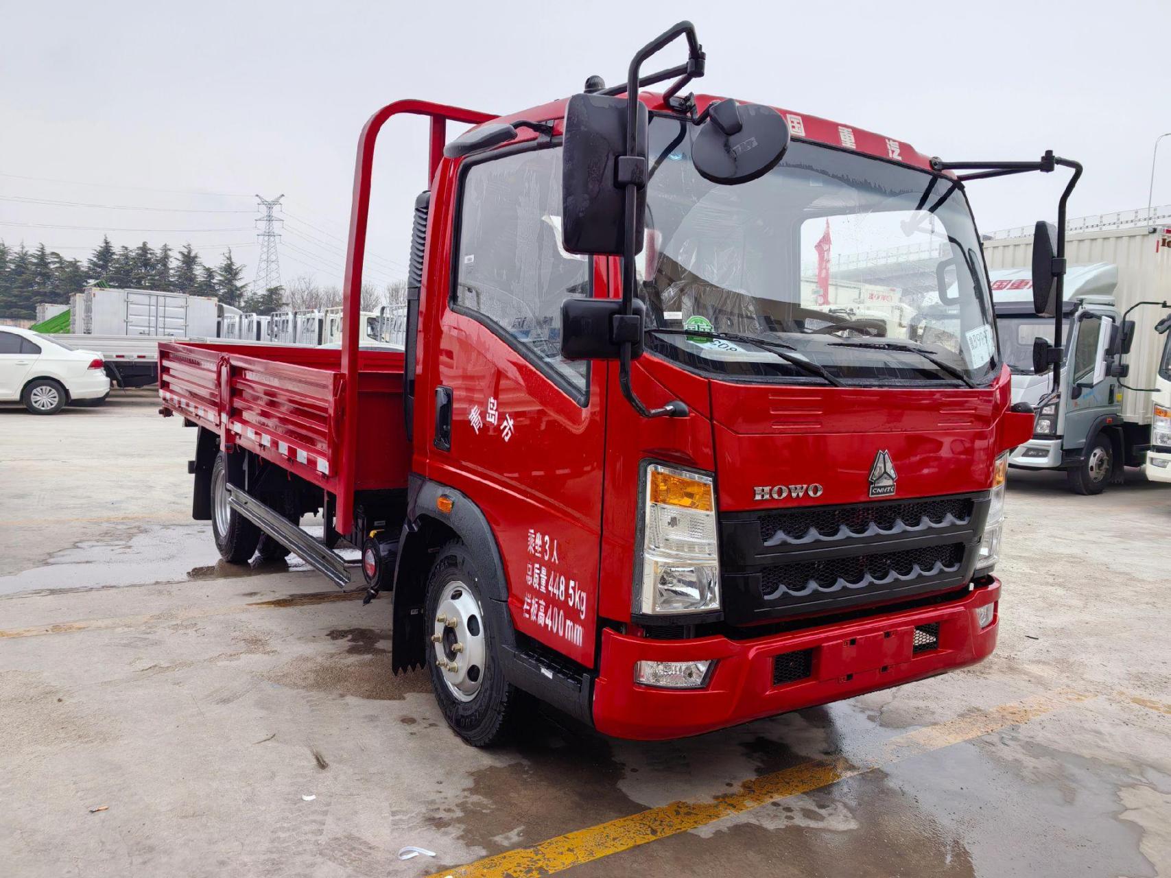 豪沃轻卡4.2米平板,4.2米箱货特价了.重汽豪沃轻卡,4.2米长,平板2.