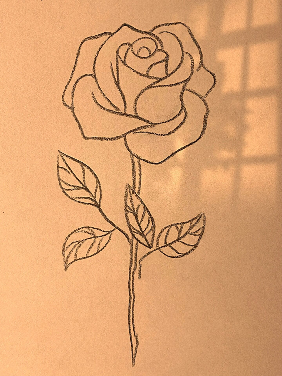 玫瑰花怎么画图画图片