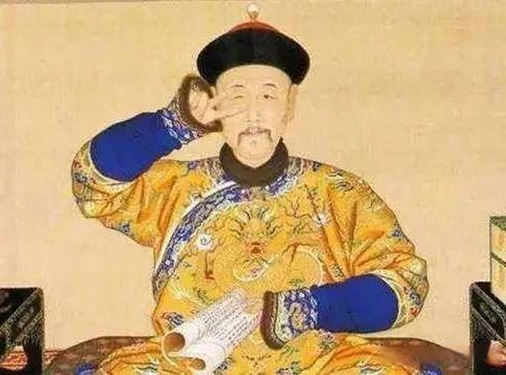 汉献帝和康熙搞笑对话   汉献帝:你姓康.