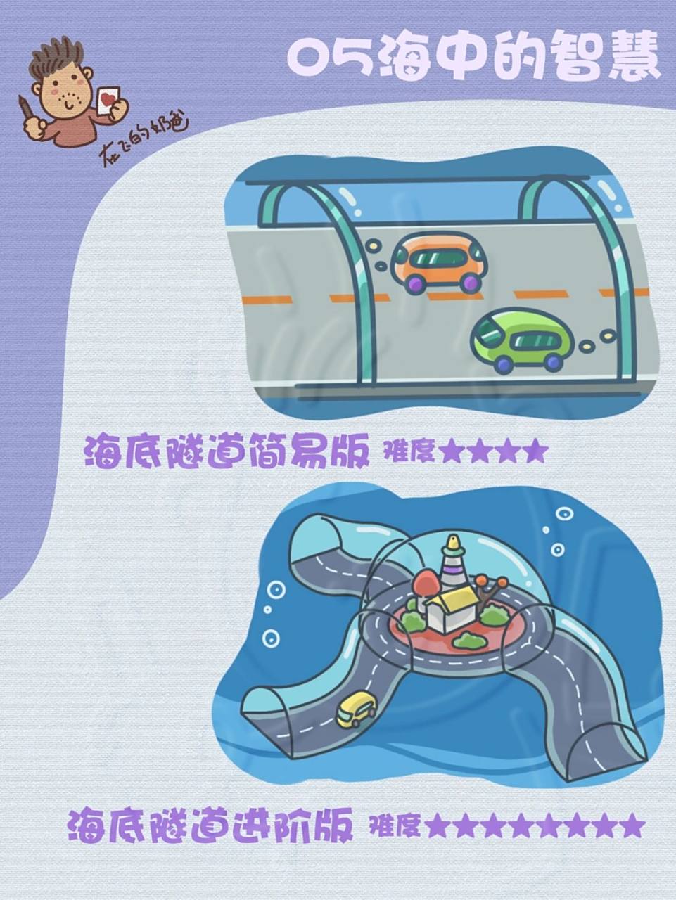 海底隧道 简笔画 #最美隧道# #海底世界# #ipad画画#  #笔记灵感##pro