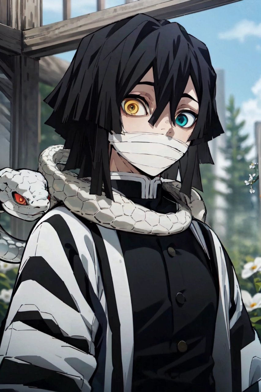 鬼灭之刃-伊黑小芭内 蛇柱来咯,刀子嘴豆腐心,有你喜欢的风格嘛?