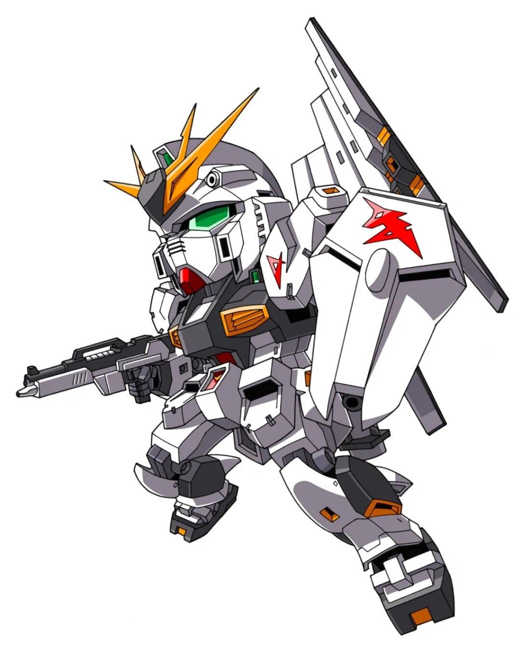 q版三头高达第一弹 转载自网络有需要自取