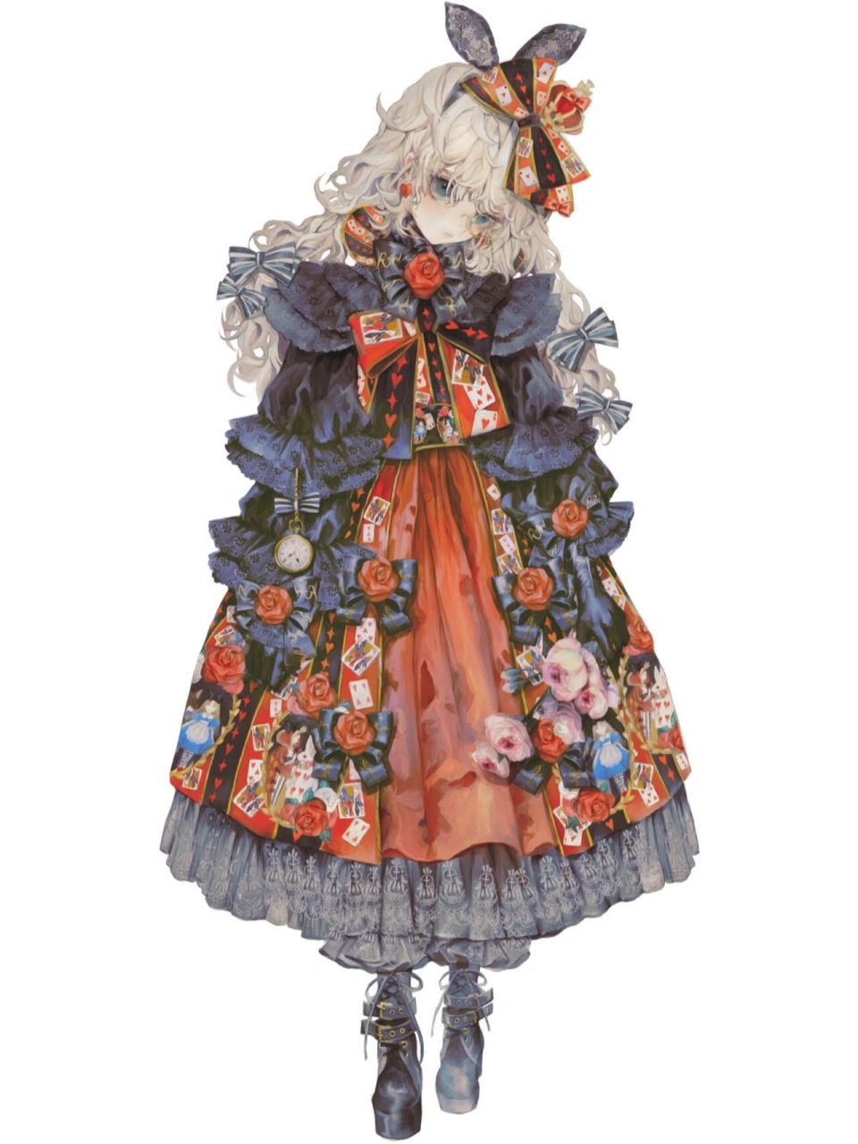 插画师推荐丨可爱小裙子 日本画师:车汽車 跟着车汽車老师学设计准没