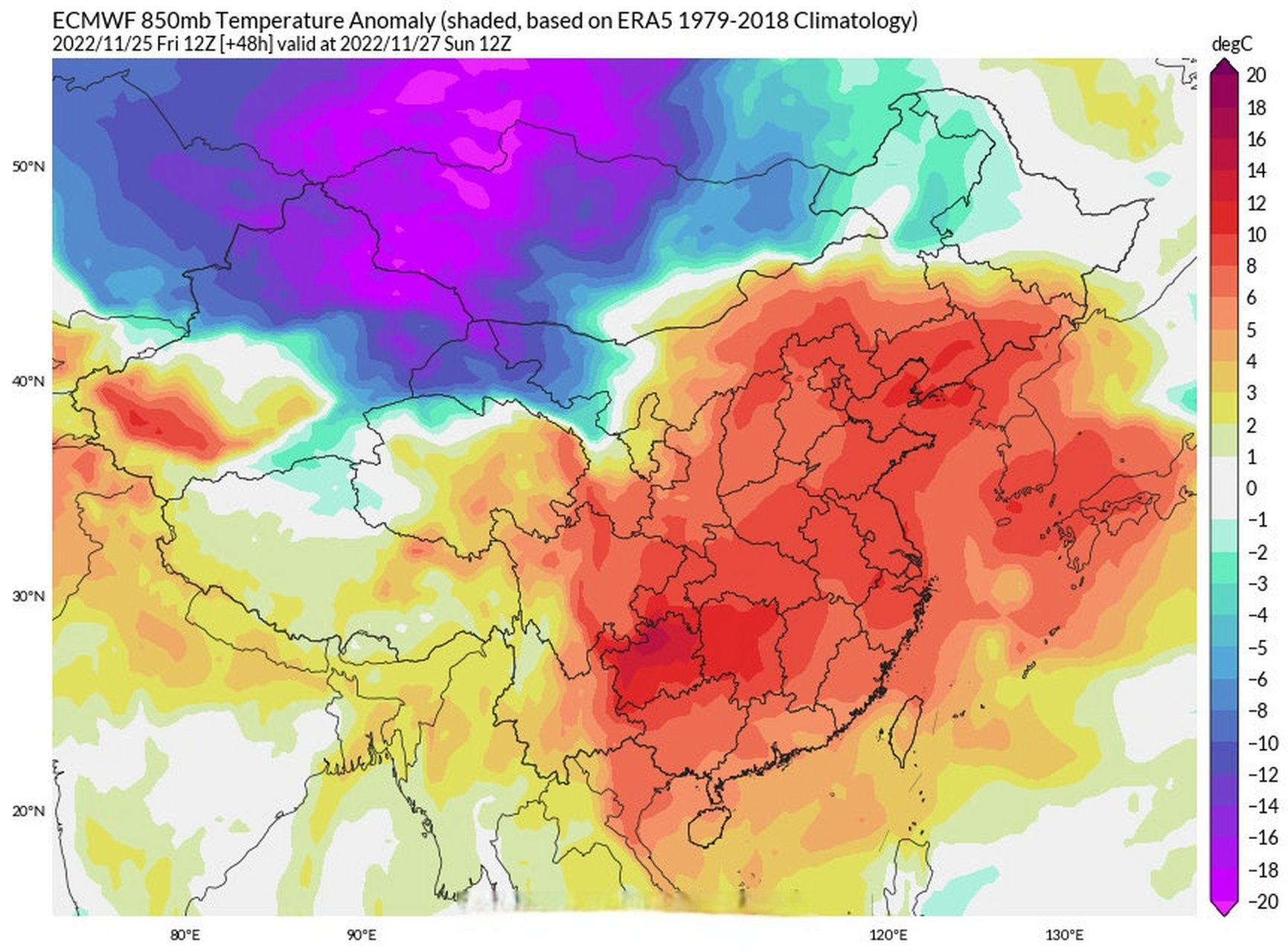 今年最強寒潮# 阿勒泰地區氣象臺已於2022年11月26日11時3分,將寒潮