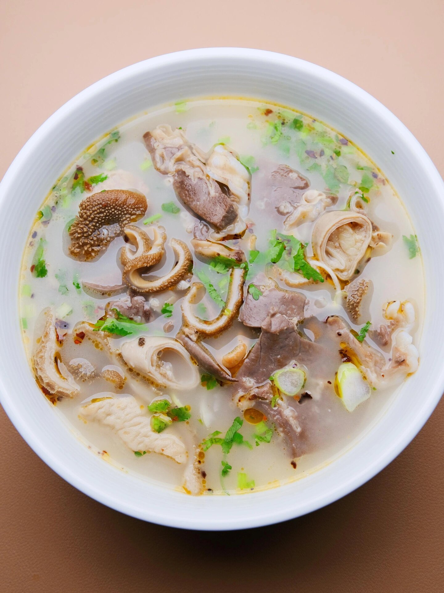 美味的羊杂汤,家里也可以做!