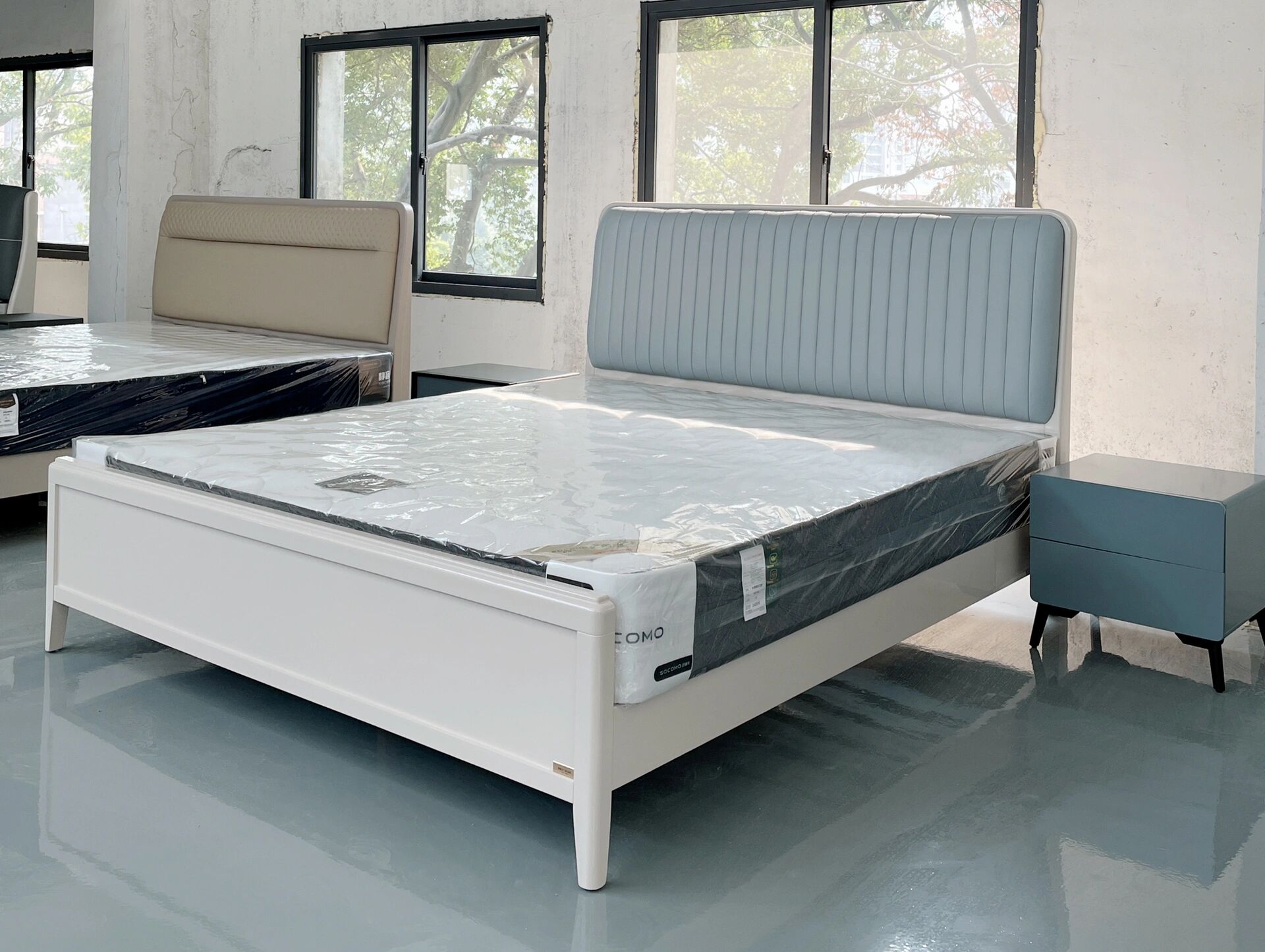 舒康美静音实木床 【舒康美静音实木软床】 舒康美静音实木床2085