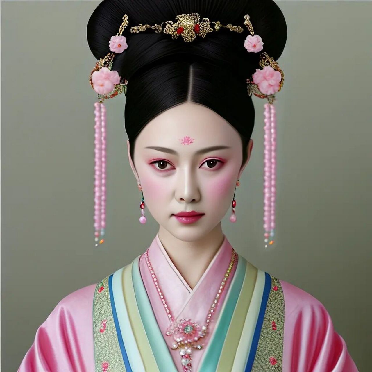 宫廷古装|古风美人|粉色系列