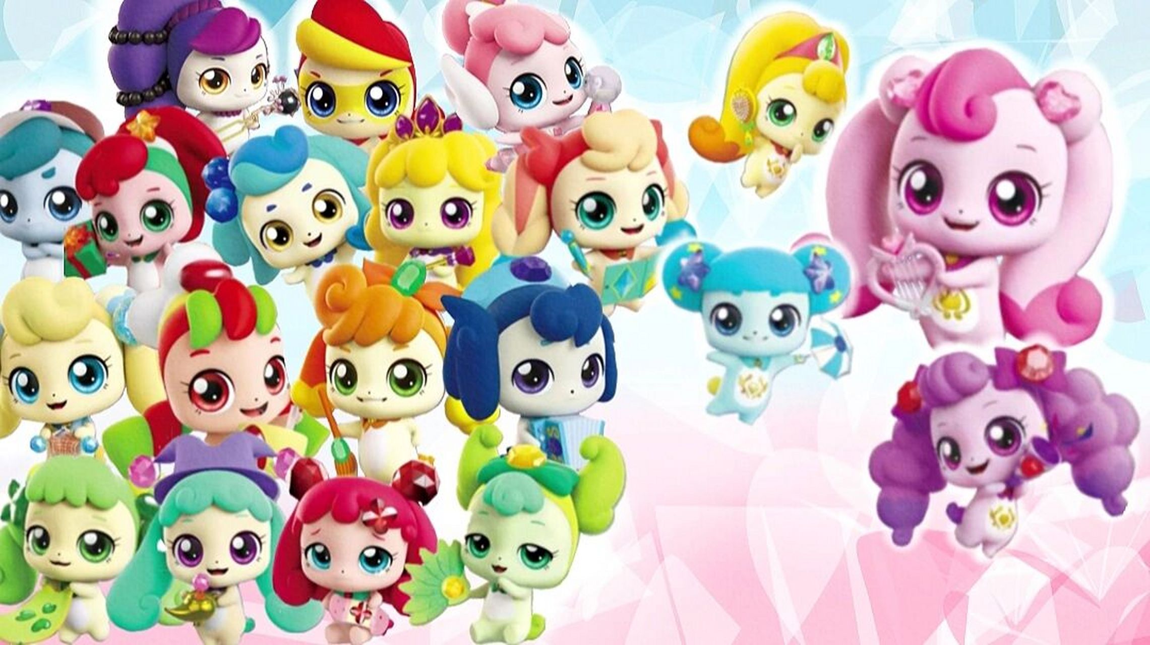 奇妙萌可第三季全员图   可抱图