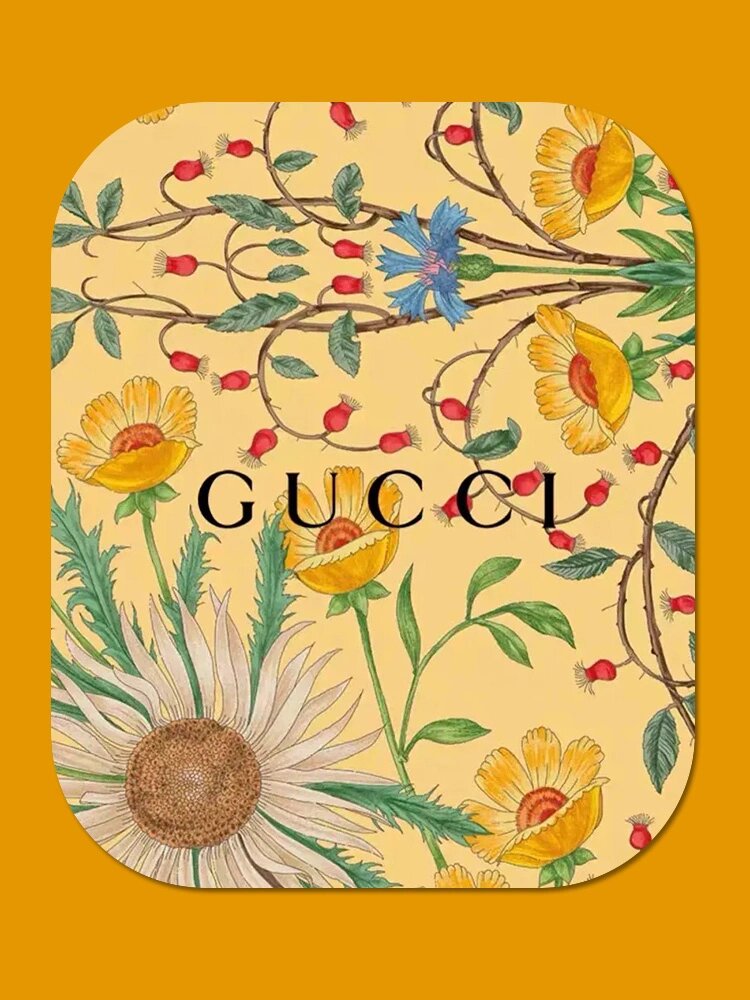 gucci花卉壁纸图片