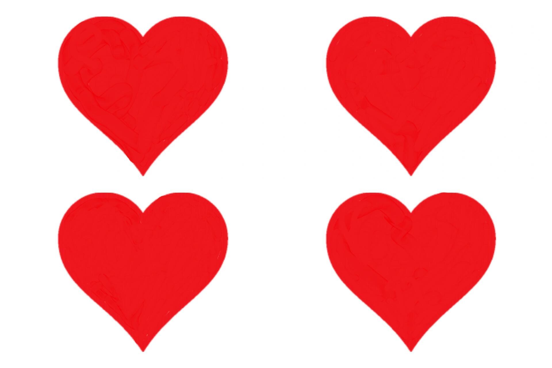 a4纸打印素材 幼儿园小班 爱心送给你 适合幼儿园2-3岁的小朋友,锻炼