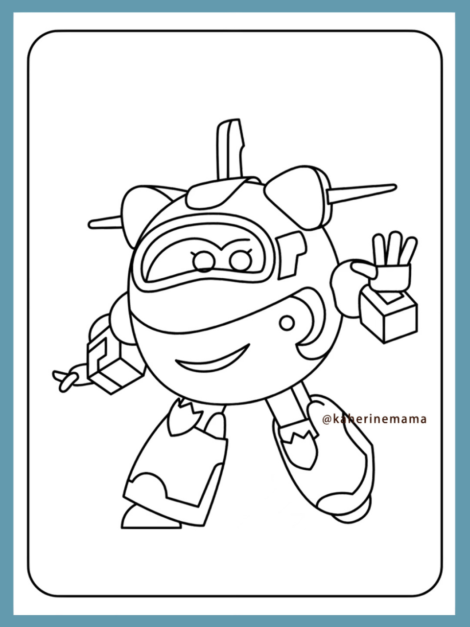 帮你们整理好啦6015超级飞侠涂色素材 私藏73 #不懂就问有问必