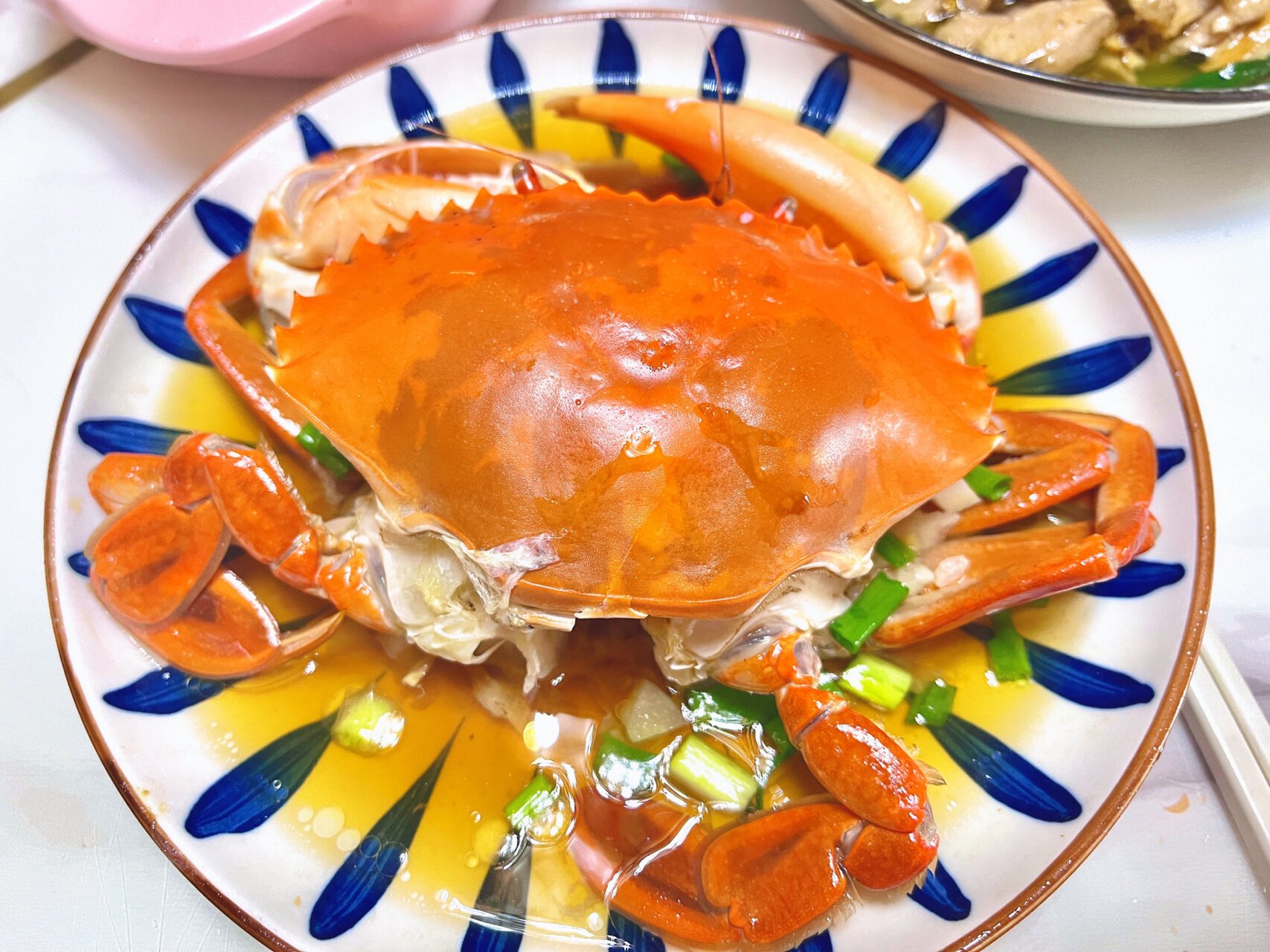清蒸肉蟹 爱吃螃蟹的小朋友的本季最后一只0215 记录一个好吃的