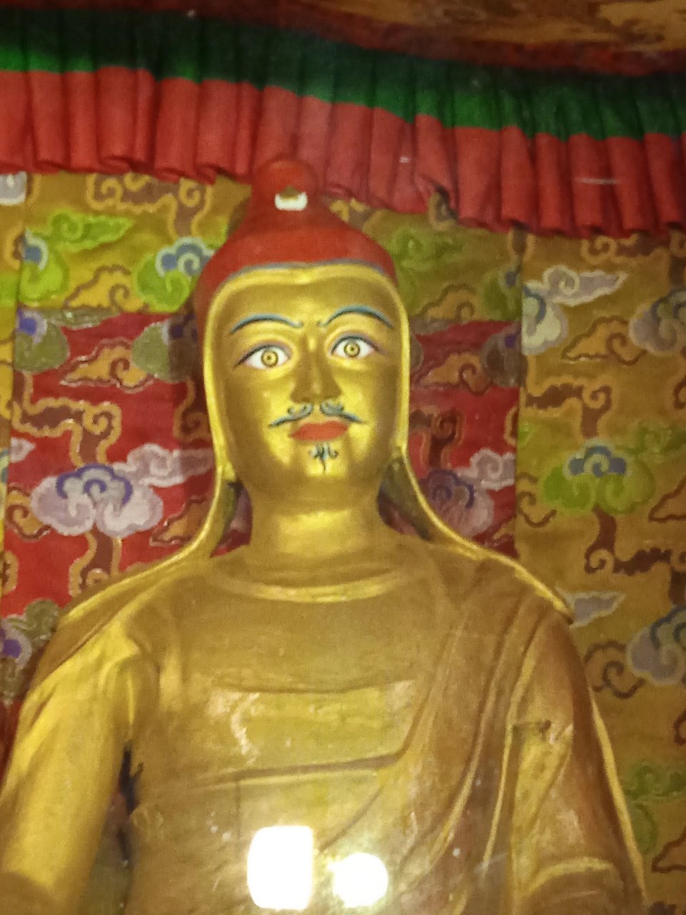 西藏山南桑耶寺的莲花生大师