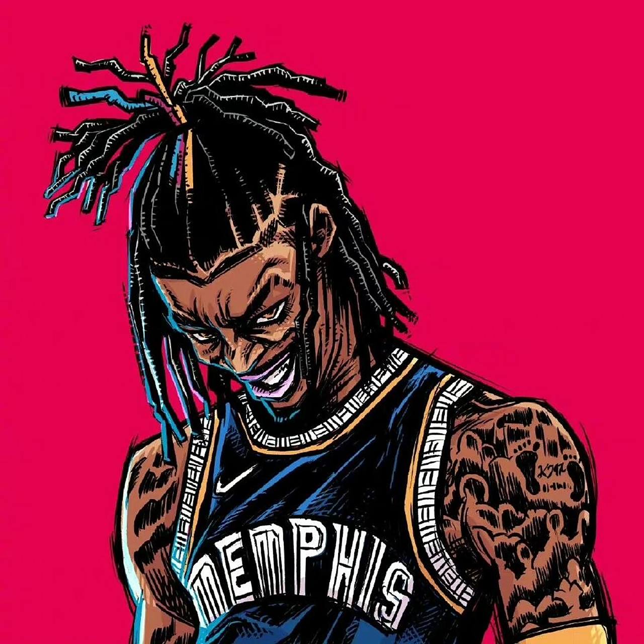 96nba球星插画头像91 有你喜欢的nba球星头像吗?