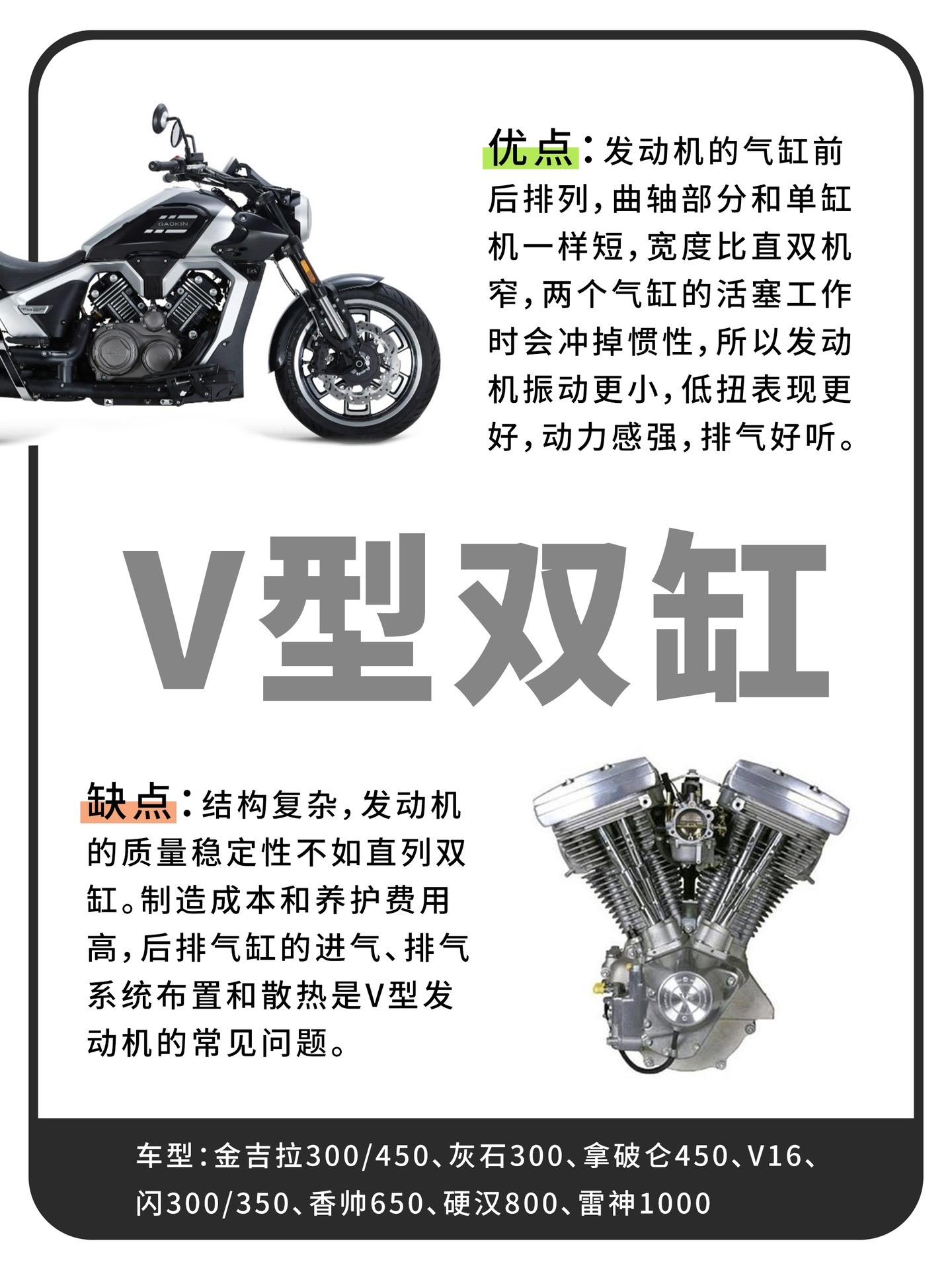 巡航摩托车发动机气缸数优缺点