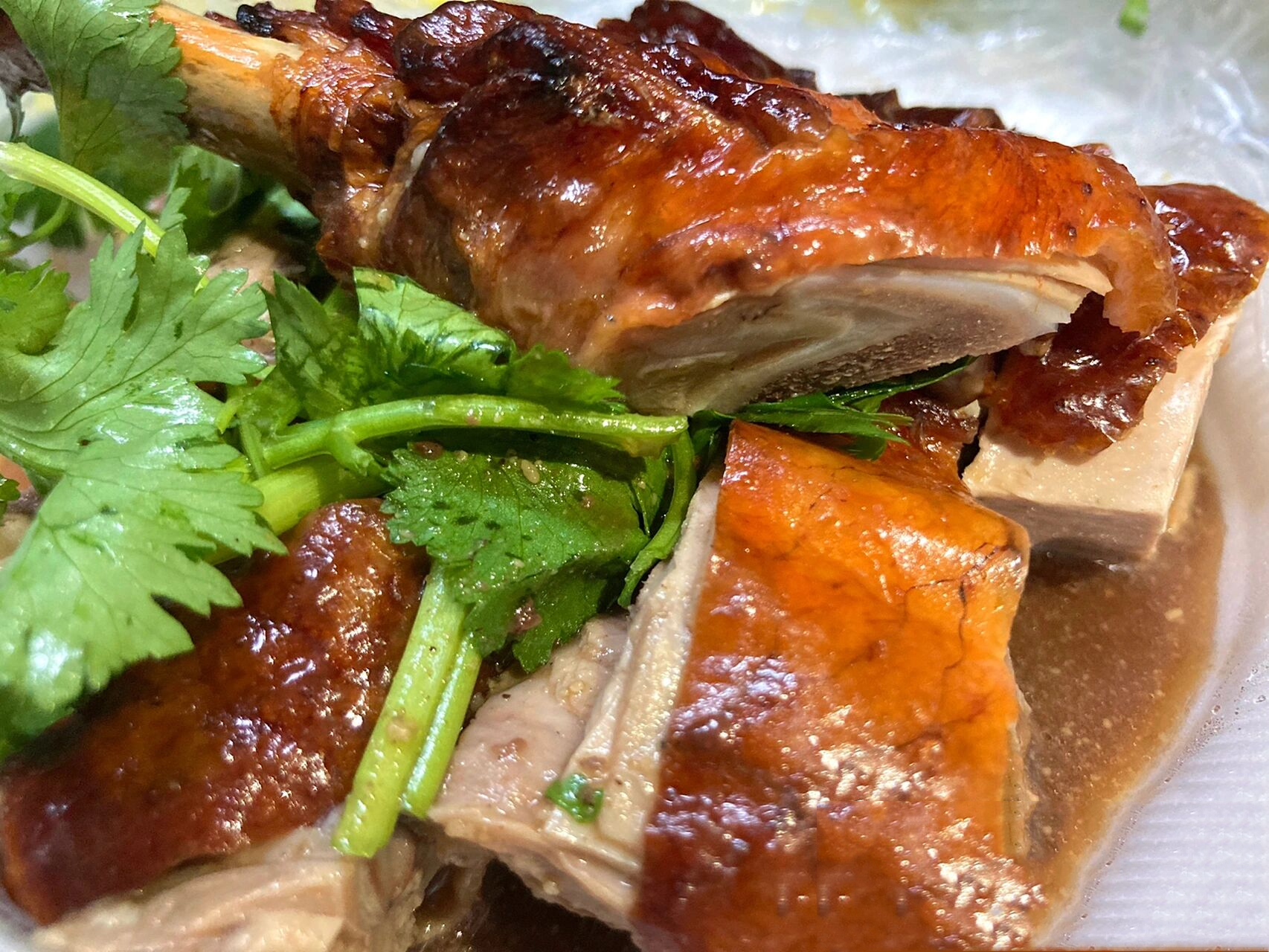 我个人以为→肯定喺第五【鸭腩肉】啦……肥瘦相间仲有脆皮!