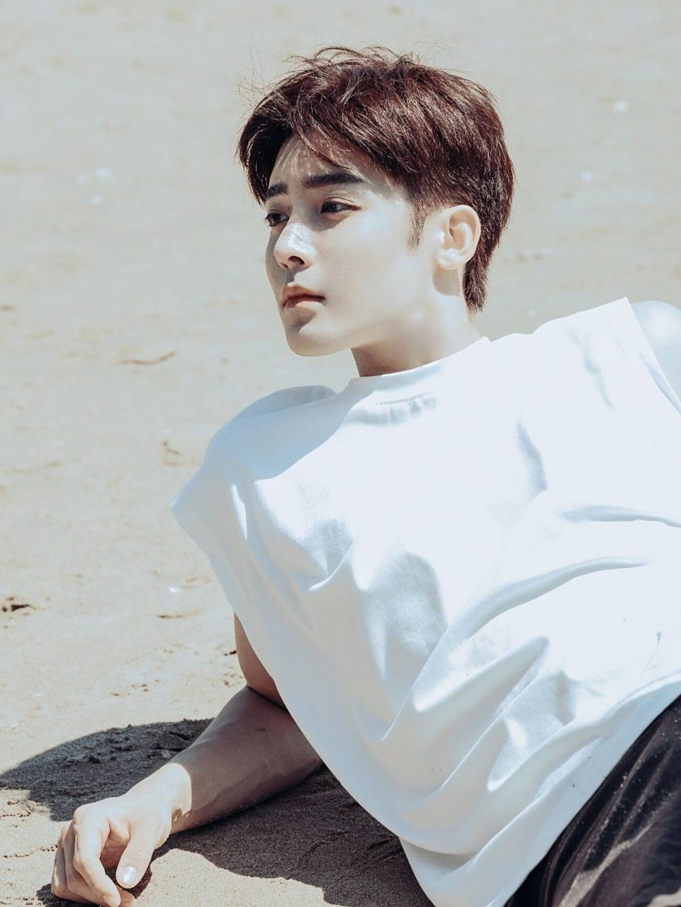 侯明昊海边壁纸|童颜巨肌小王子95 看《人不彪悍枉少年》和《怒海潜