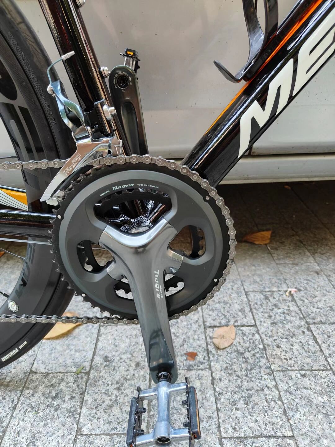 禧玛诺20速 升级禧玛诺r7000夹器 准新车 部分贴膜 照片实拍,细节自观