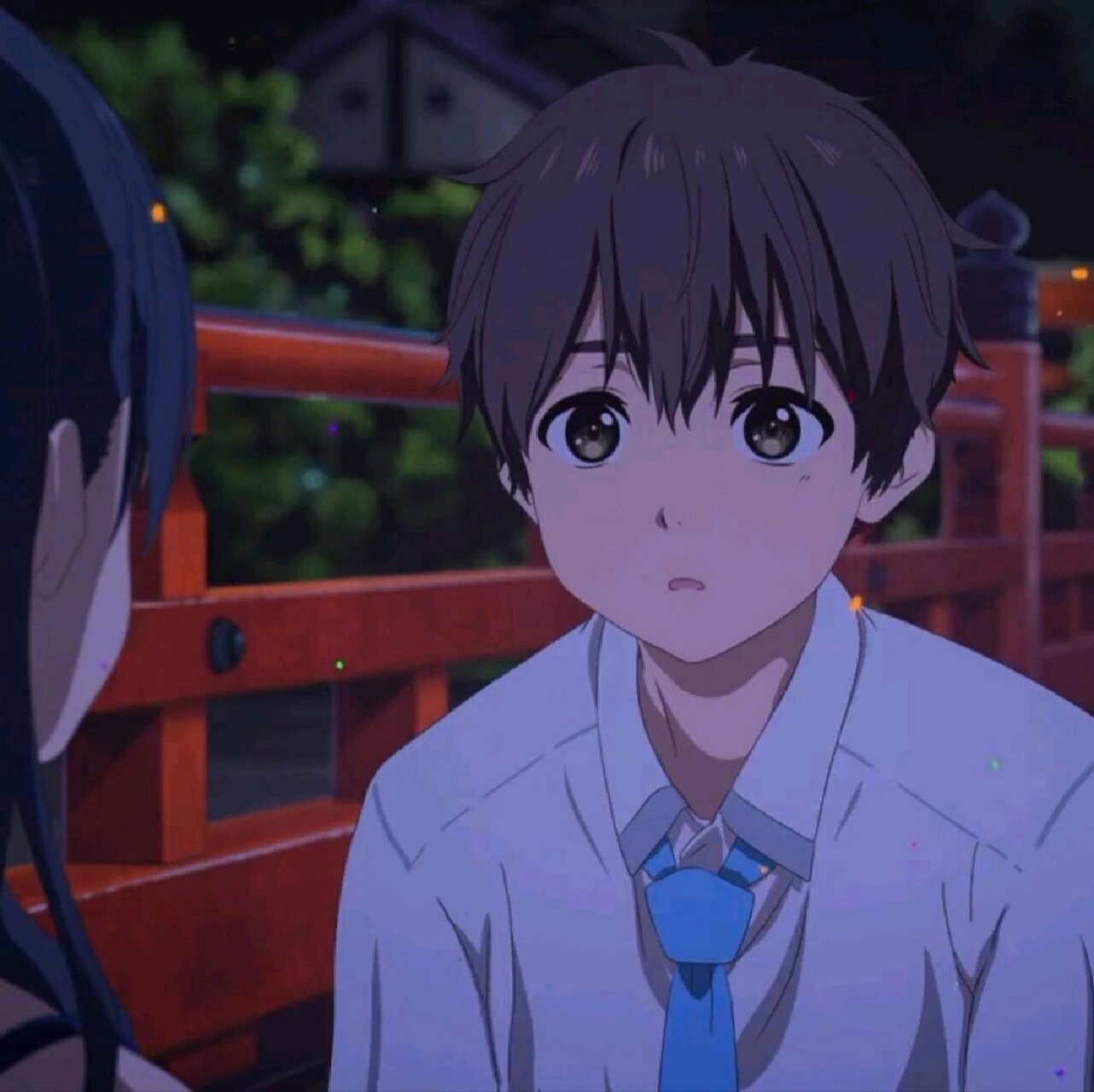 《你好世界》坚书直实&一行琉璃(情头)